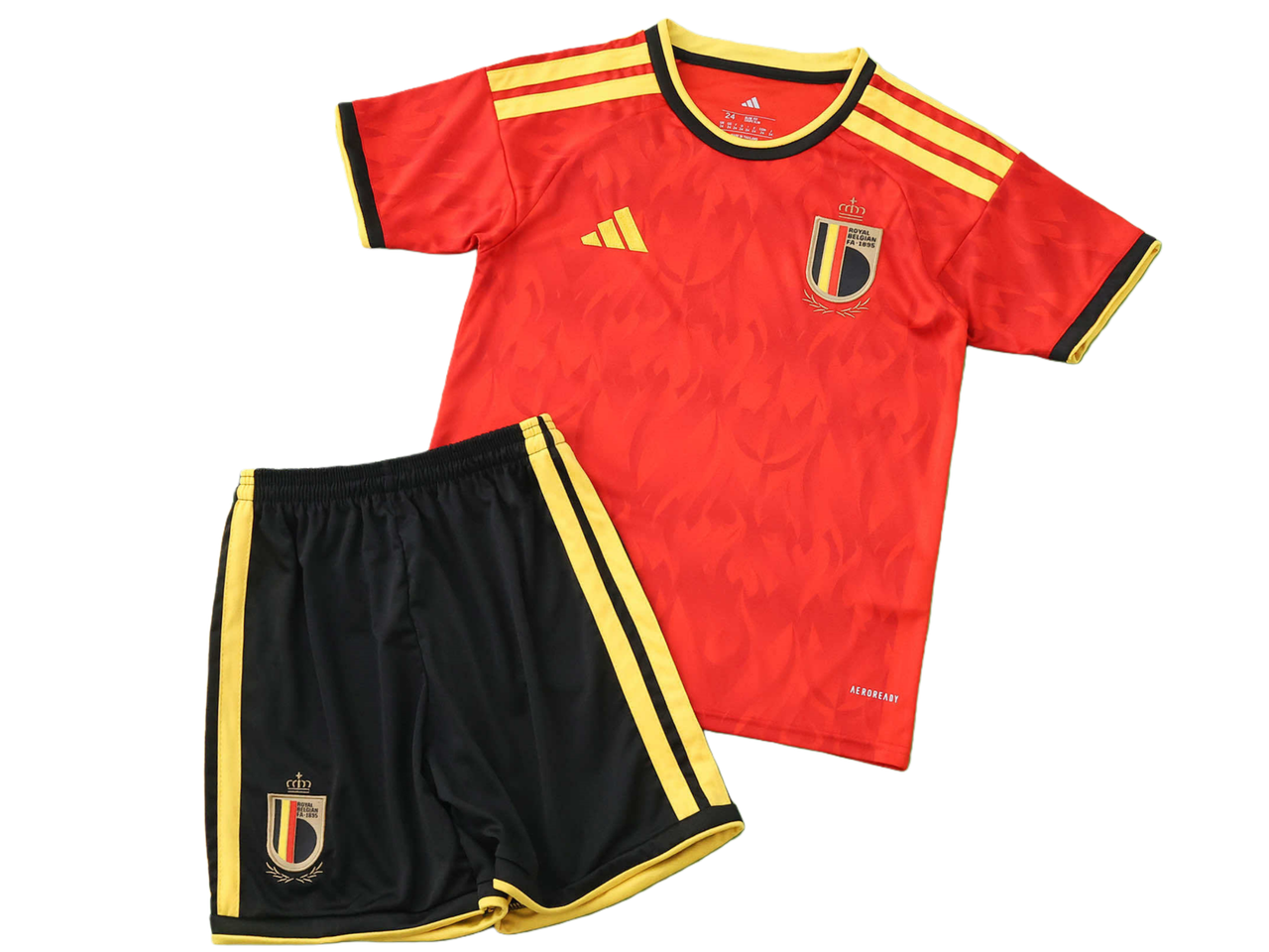 2026 FIFA World Cup Belgium home Kids kit