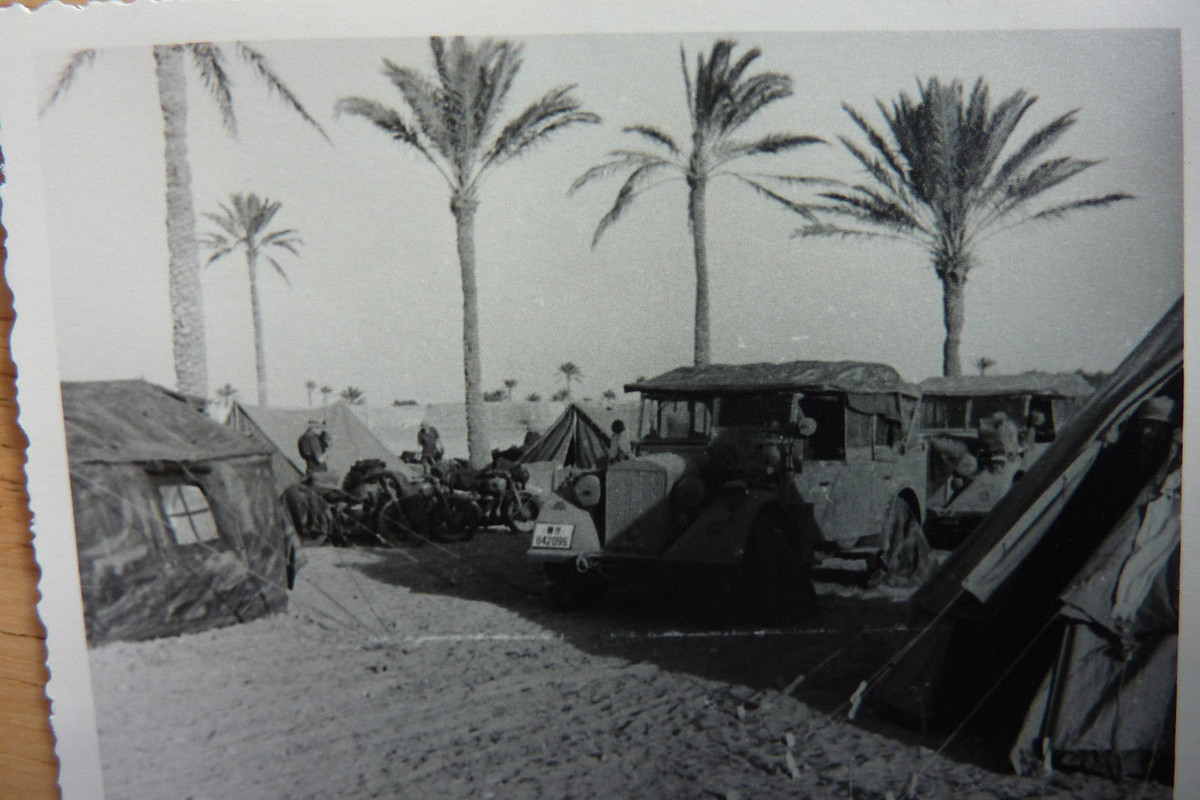 DAK 15. Panzer Div. PKW Kübel Oase Raum Tobruk A