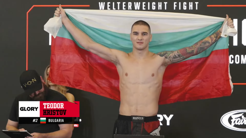 Теодор Христов мина кантара преди GLORY 96