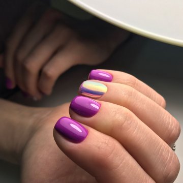 Цветной френч на ногтях. Фото, идеи дизайна 2020, как наносить шеллак в домашних условиях