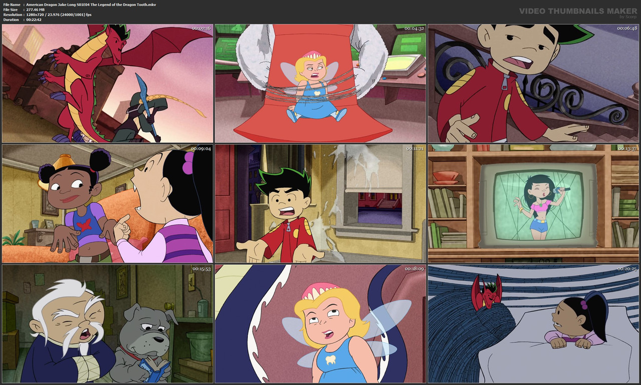 American Dragon Jake Long S01E04 The Legend of the Dragon Tooth.mkv