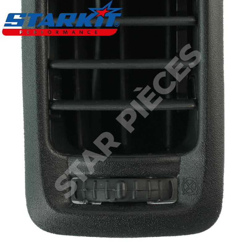 Grille Ventilation Tableau De Bord Noir - Compatible Renault Trafic II, Opel Vivaro, Nissan Primastar (Gauche/Droite/Centrale)