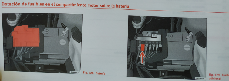 Esquema de fusibles - SEAT IBIZA 2009 - Mundoforo