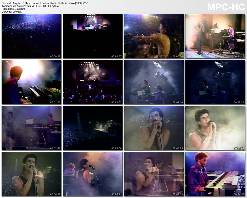 RPM - London, London (Rádio Pirata Ao Vivo) [1986]