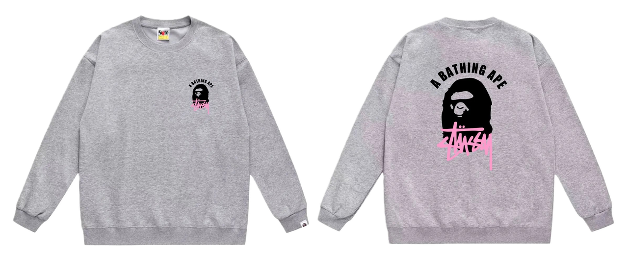 Bape Sweatshirt 40+ colorways [Premium Quality]