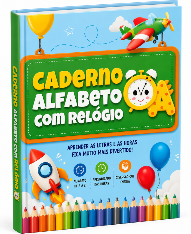 Alfabeto com Relógio