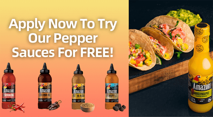 Amazon Pepper Hot Sauce Free Sample Program: Join the Exclusive Tasting Experience Amazon Pepper Hot Sauce Free Sample Program: Join the Exclusive Tasting Experience