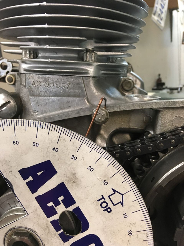 T100 degree wheel to check valve timing