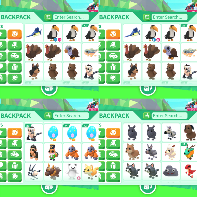 Blank 4 Grids Collage