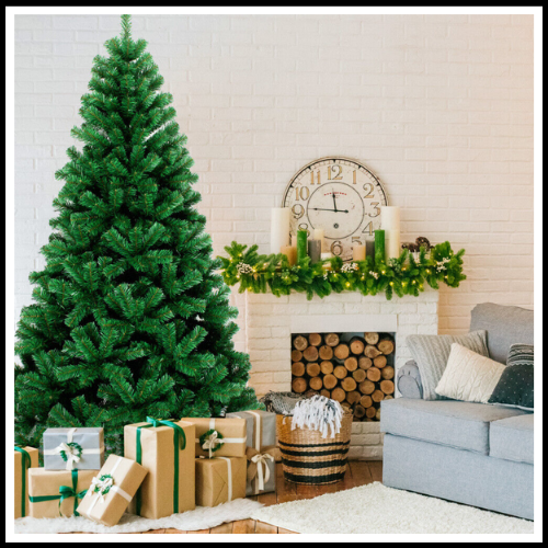ALBERO DI NATALE FOLTO VOLUMINOSO EFFETTO REALISTICO ABETE VERDE MODELLO BAVIERA