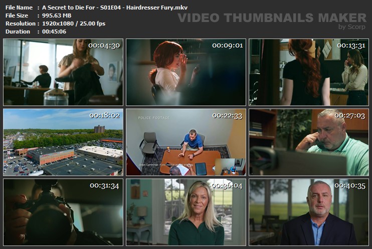 A Secret to Die For - S01E04 - Hairdresser Fury.mkv