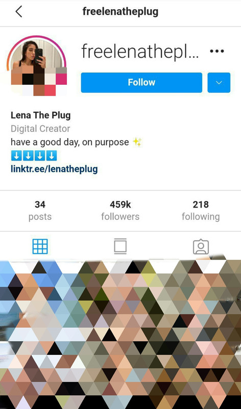 Lena the plug telegram
