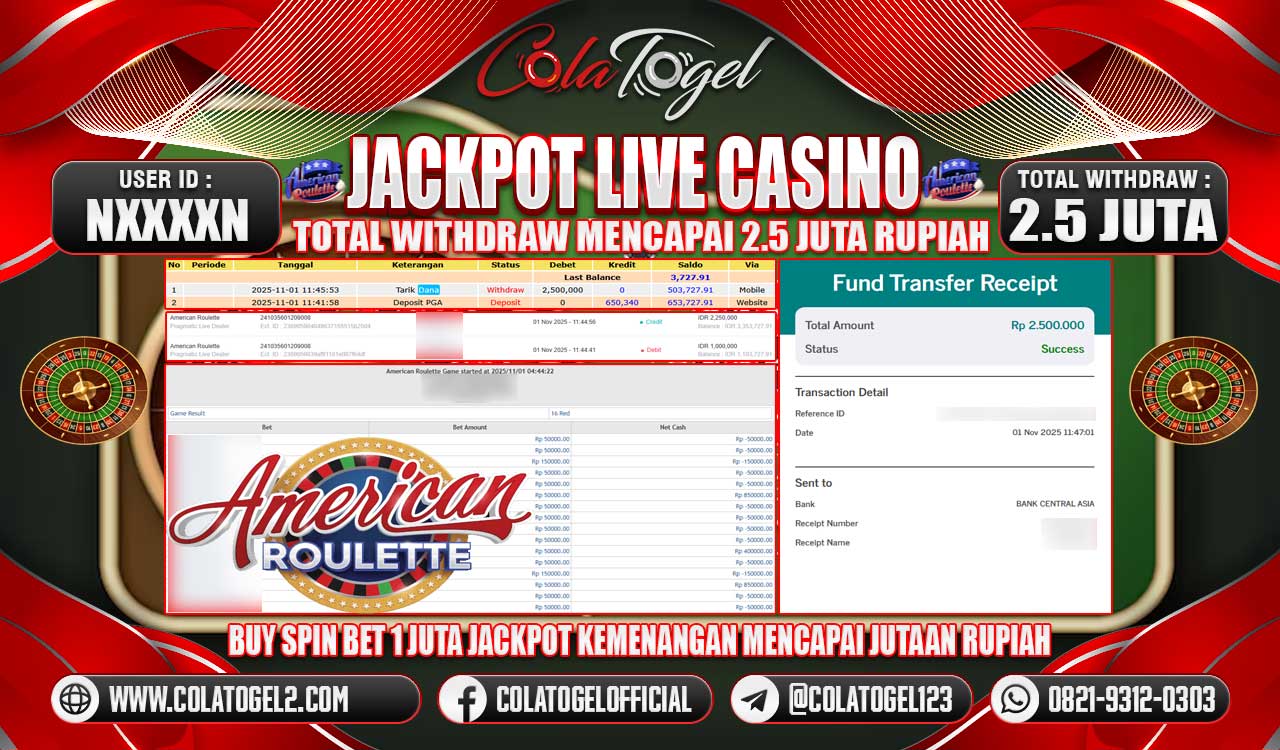 JACKPOT LIVE CASINO