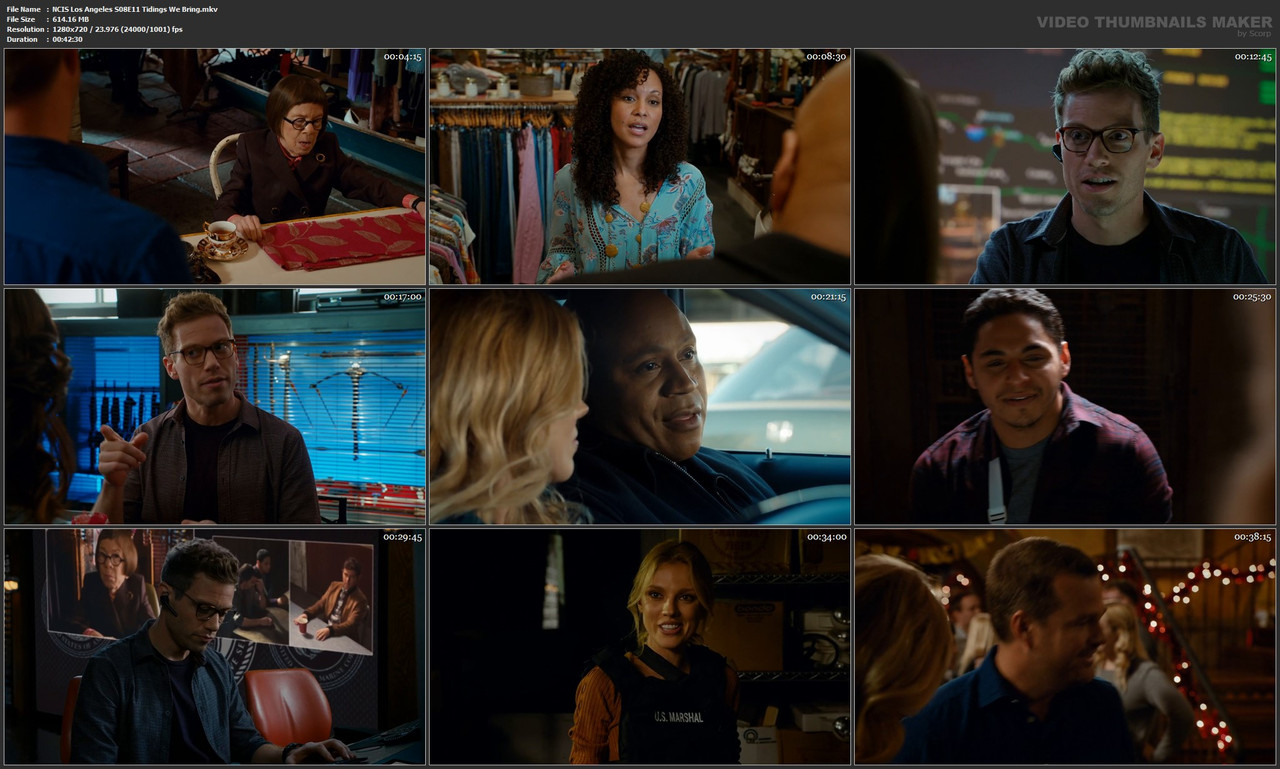 NCIS Los Angeles S08E11 Tidings We Bring.mkv