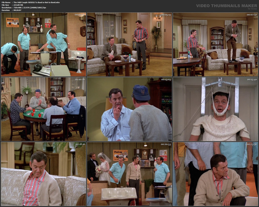 The Odd Couple S05E02 To Bowl or Not to Bowl.mkv