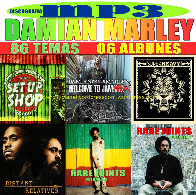 damian marley discografia 2005 2013 - Damian Marley: Discografia