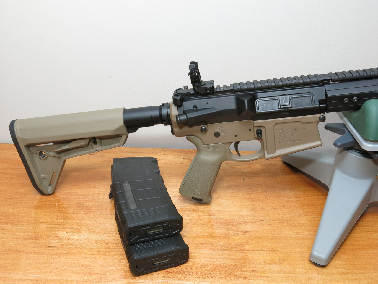 Aero M5 AR-10 LR-308 7.62x51 Semi-Automatic Rifle with 16" DPMS Barrel FDE-img-1
