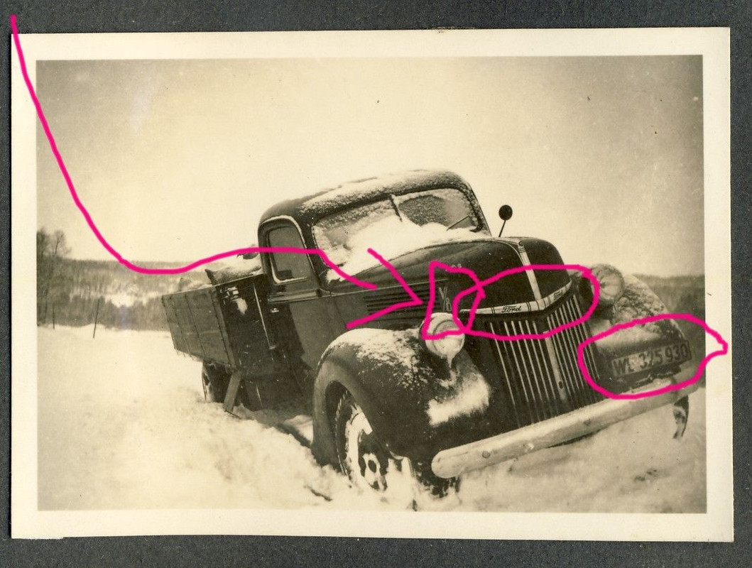 Ford-LKW Straße Bardufoss SÖRREISA,Malselv,Kirkestal Rundhaug MO