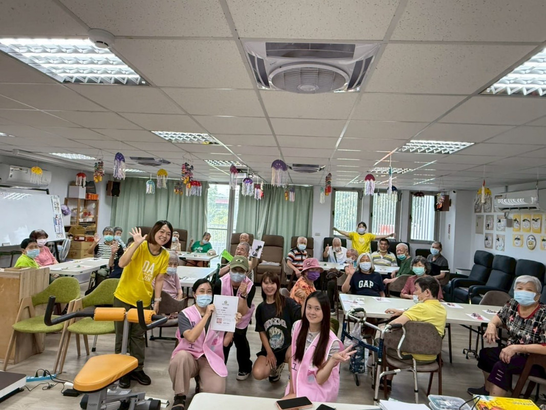 看到長輩的笑容