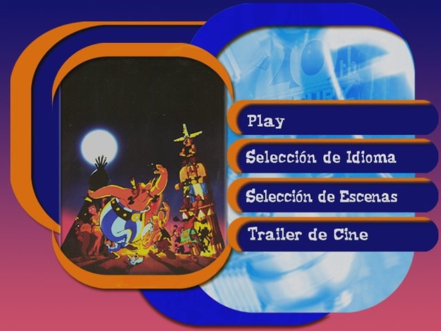 1 - Astérix en América [DVD9 Full][Pal][Cast/Ing/Fra/Ita/Cat][Sub:Varios][Animación][1994]