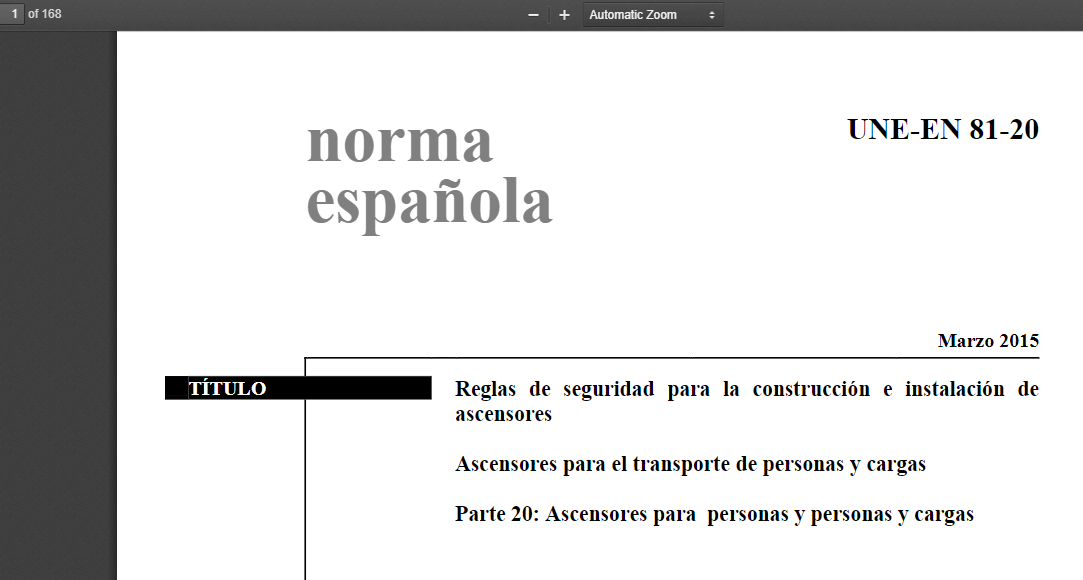 Norma española