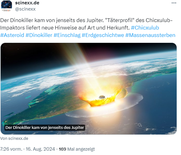 Asteroid als Dinokiller