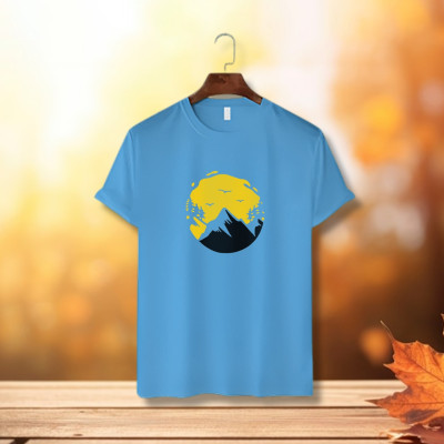 ইসলামিক ক্যালিগ্রাফি ডিজাইন কটন হাফহাতা টিশার্ট