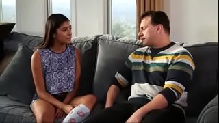 Father fucked step daughter alone