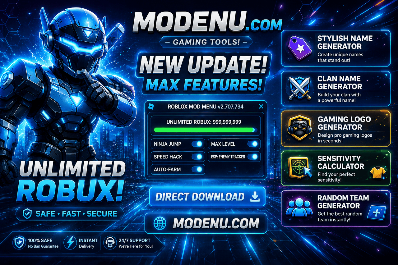 Roblox MOD APK 2026 unlimited robux download