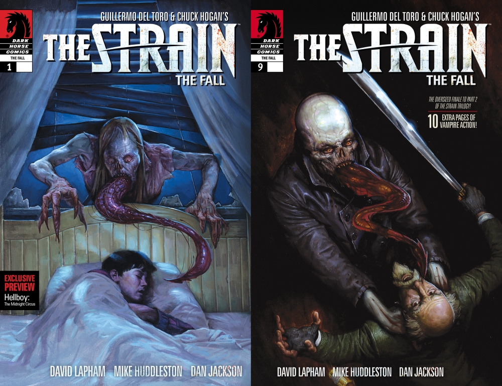 The Strain - The Fall #1-9 +  The Silver Angel (2013-2014) Complete