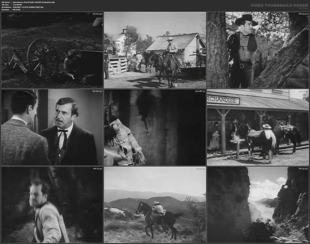 Adventures of Red Ryder S01E05 Avalanche.mkv