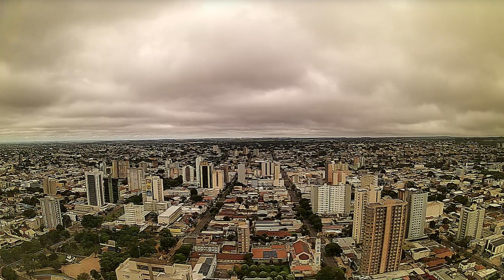 Campo Grande nesta manhã de domingo