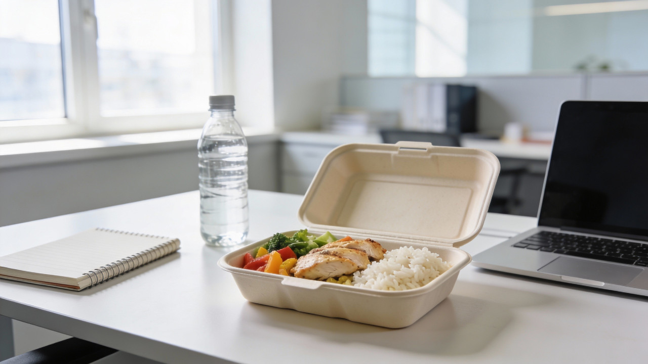 Полезный обед в офисе