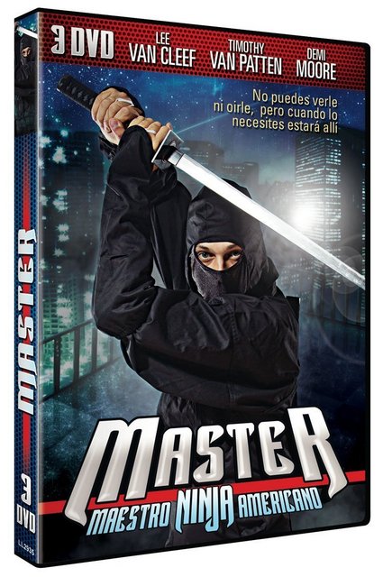 Portada - The Master, Maestro Ninja Americano [3xDVD9 Full] [Pal] [Cast/Ing] [Sub:Nó] [Aventuras] [1984]