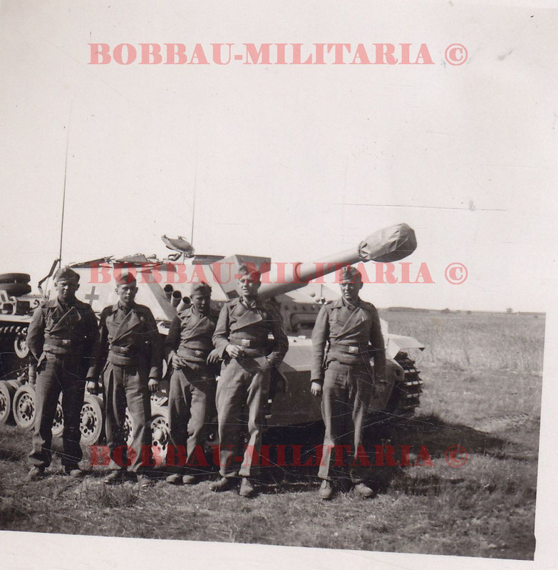 Sturmgeschütz-Abteilung 242 STUG III Langrohr Kommandeur Offizie