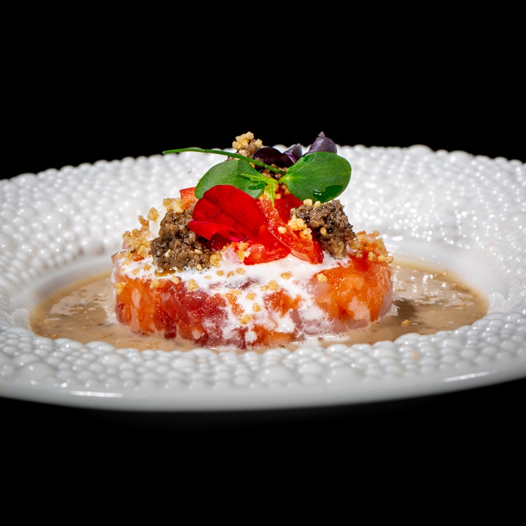 T4. Ceviche mix amondo truffle