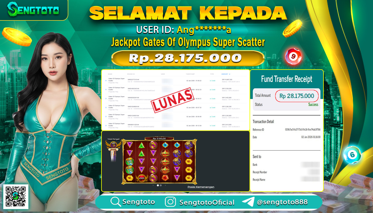 BUKTI PEMBAYARAN SLOT GATES OF OLYMPUS SUPER SCATTER