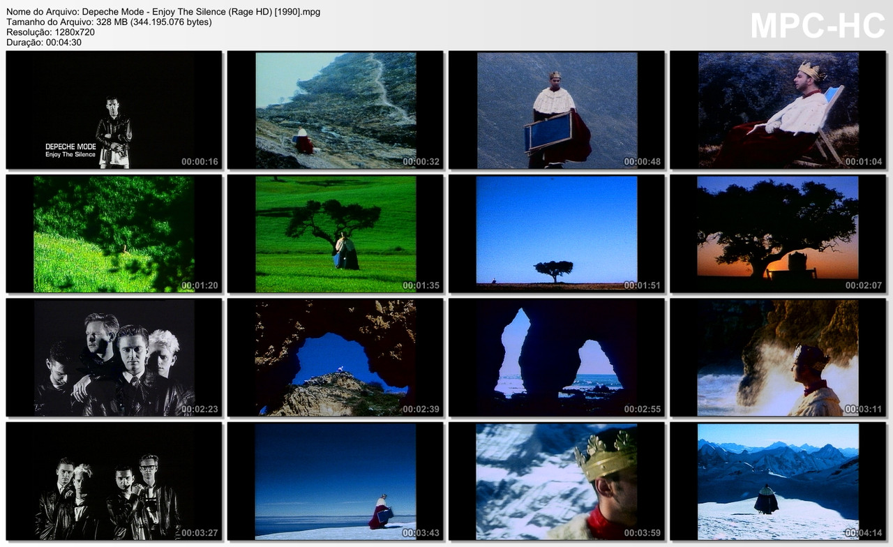 Depeche Mode - Enjoy The Silence (Rage HD) [1990]