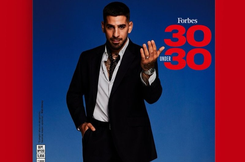 Илия Топурия блести на корицата на Forbes Испания &#039;30 под 30&#039;
