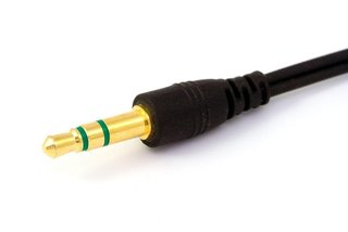 Os primeiros conectores de áudio