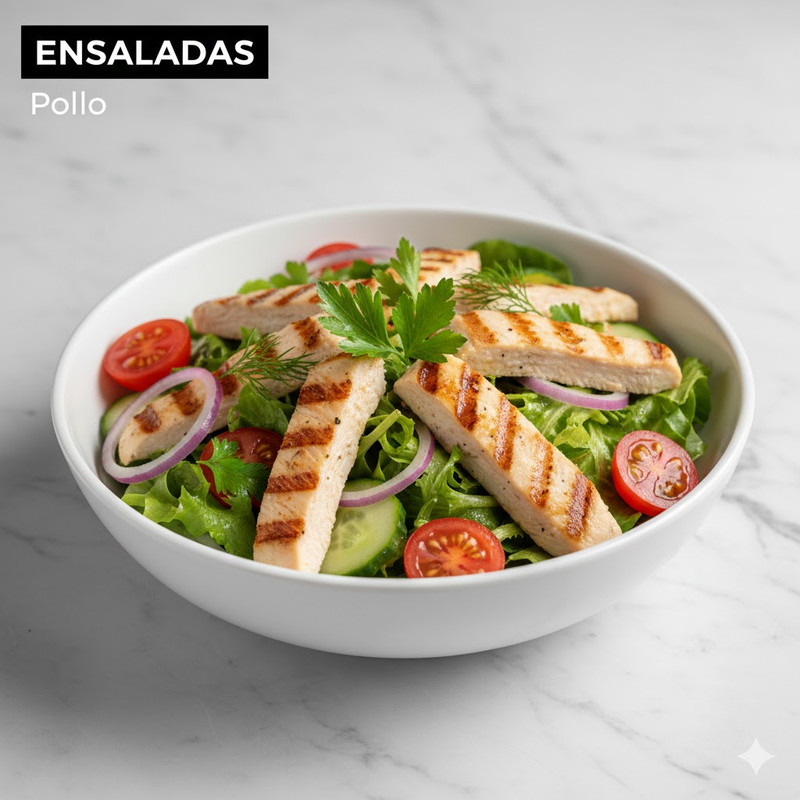 Ensalada de pollo