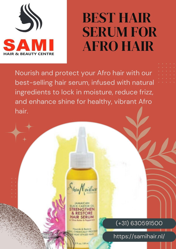 Best Hair Serum for Afro Hair.