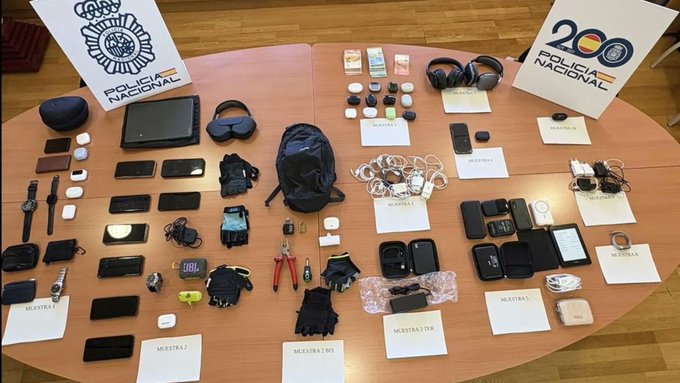 Foto cedida por Policía Nacional