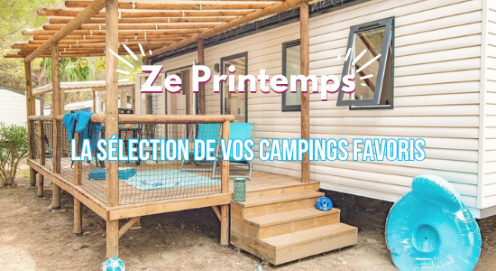 Camping avec parc aquatique ouvert au printemps 2025