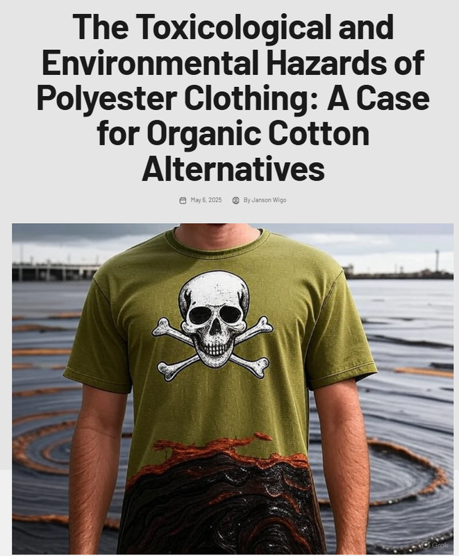 Abandona la ropa sintética