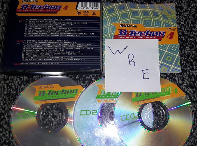 Gary D. presents D-Techno 4 (3CD, 2001) FLAC LossLess