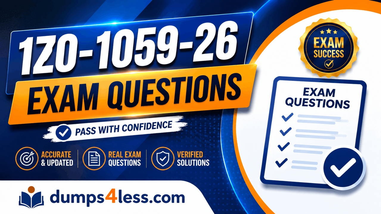 1Z0-1059-26 Exam Questions
