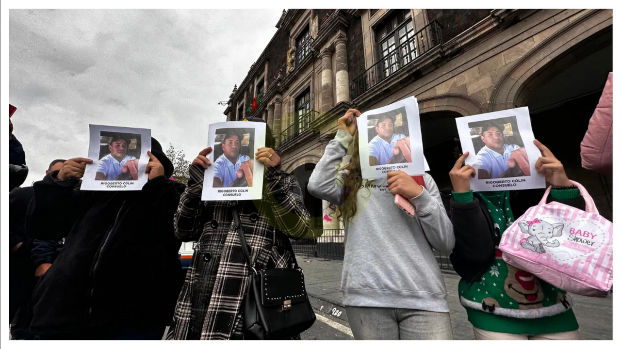 Familiares de polleros secuestrados exigen ayuda a Delfina Gómez para encontrarlos