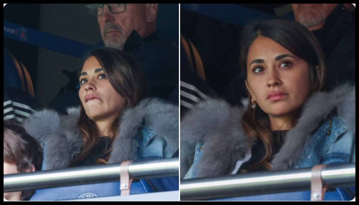 Gestos de Antonela Roccuzzo por abucheos contra Messi tras eliminación