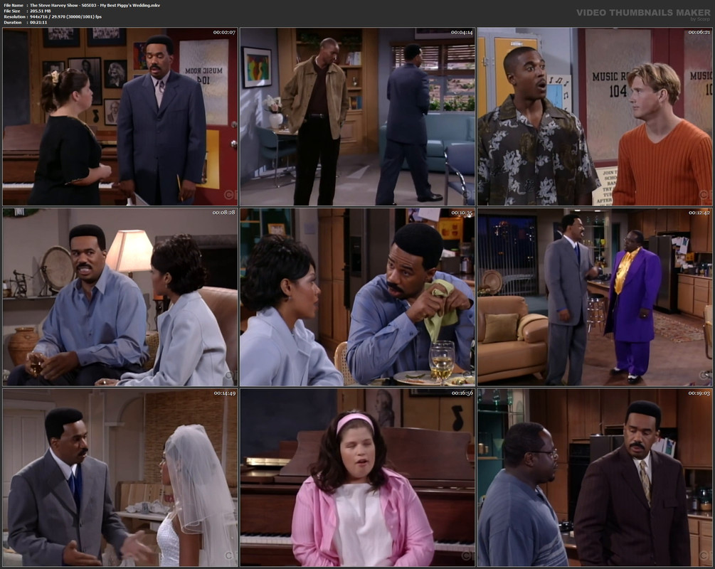 The Steve Harvey Show - S05E03 - My Best Piggy's Wedding.mkv